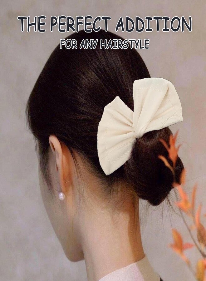 braxan 5 Pieces Hair Bun Maker,Bun Makers for Women's Hair Twist Hair Clips Lazy Hair Curler Bun Maker,Messy Bun Maker for Women's Long Thick or Thin Hair (Ginger Yellow,Black,Beige,Pink,Navy Blue) - Image 5